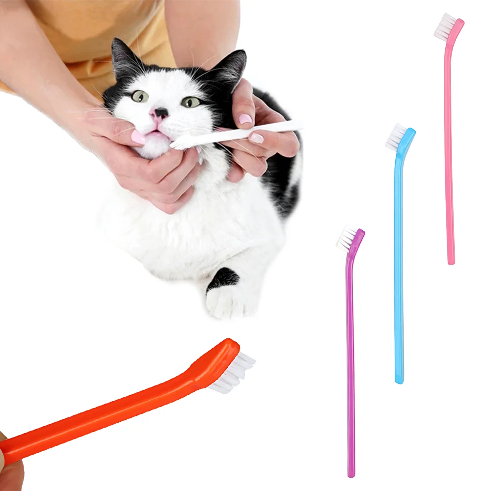 Escova de Dentes para Animais de Estimação com Cabeça Única