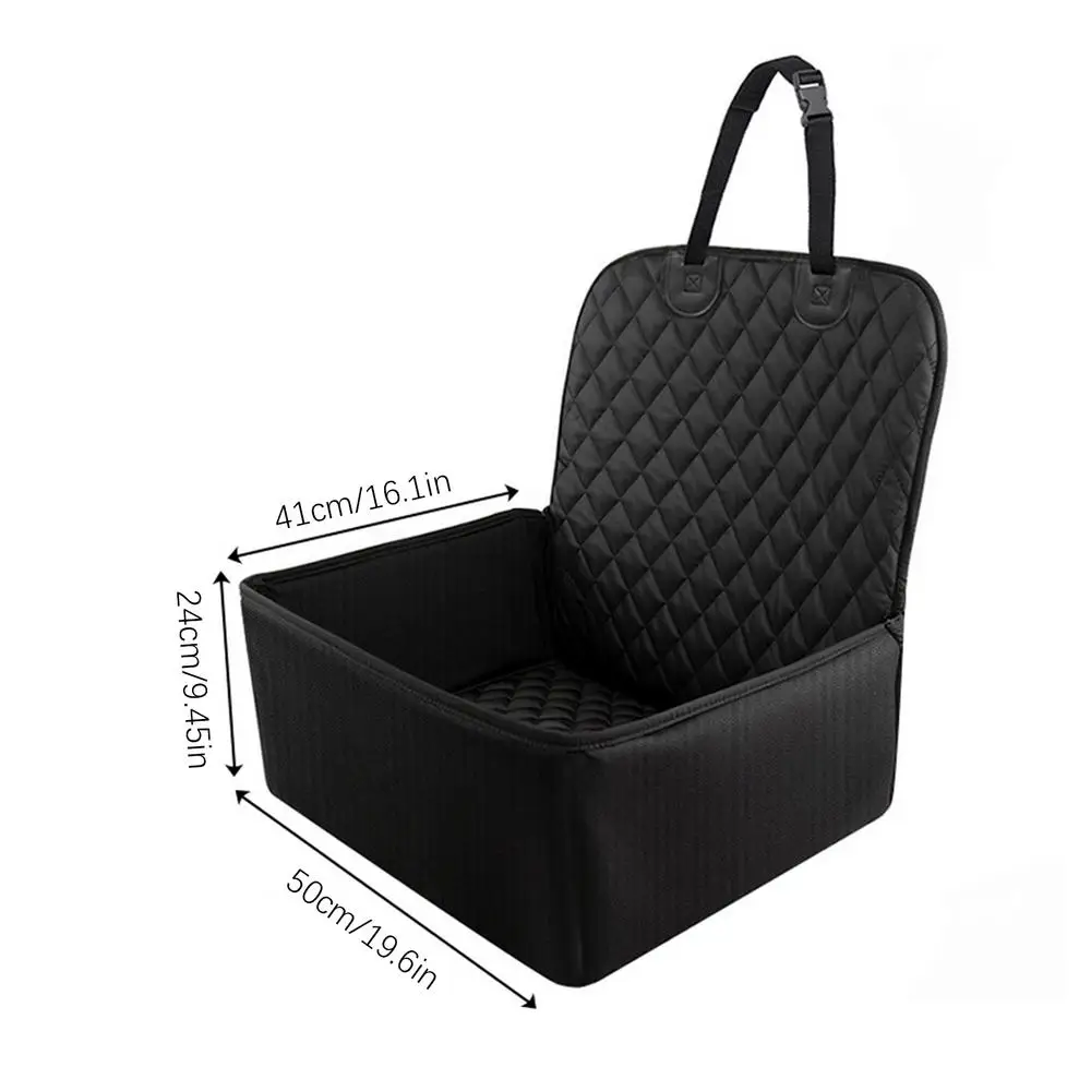 Cesta de transporte impermeável para cães, estilo rede, para viagens ao ar livre, segura para gatos e gatos, com capa resistente ao desgaste, acessório universal para carros.