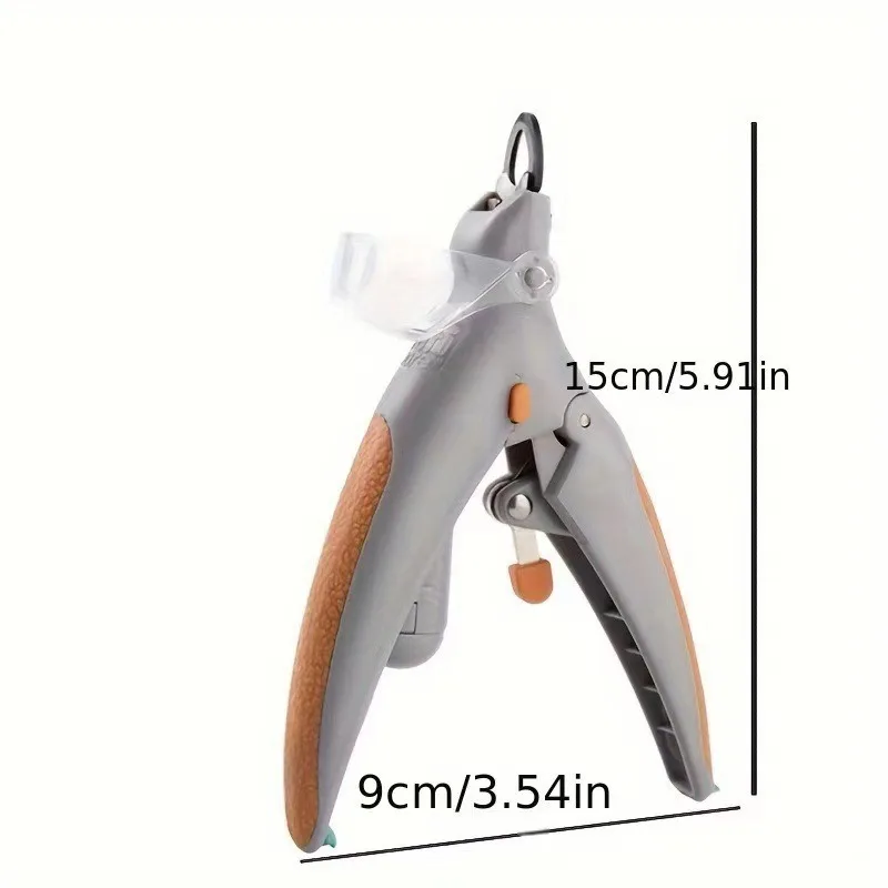 Tesoura Cortadora de Unhas Profissional para Animais de Estimação com Luz LED, Ferramenta para Cortar Unhas de Cães e Gatos, Cortador de Unhas e Garras, Artigos para Animais de Estimação