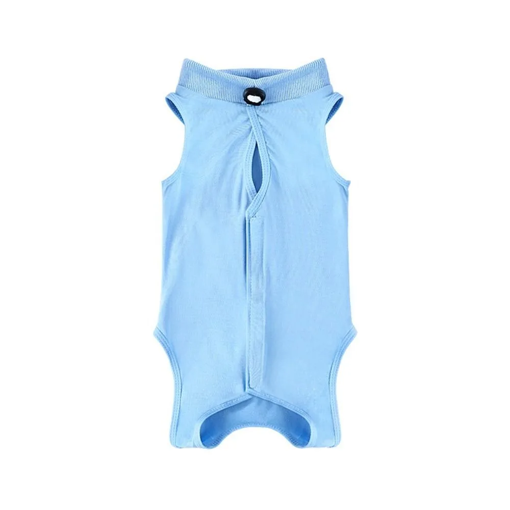 Macacão macio anti-lambeduras para desmame de gatos, macacão pós-cirúrgico, roupa de recuperação para gatinhos, colete, roupa para esterilização de gatos.