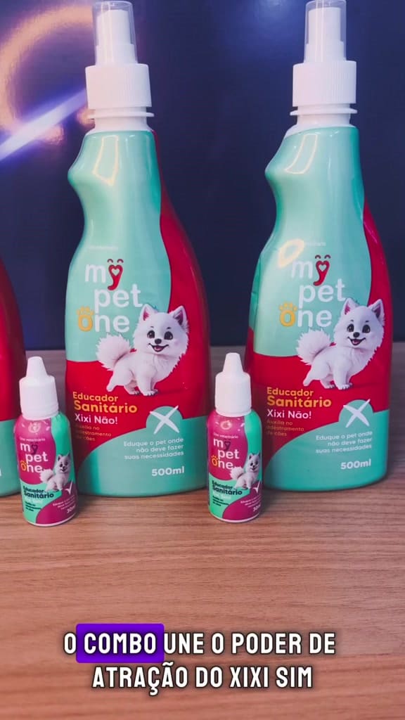 Kit Educador Sanitário Xixi Sim + Xixi Não Mypetone