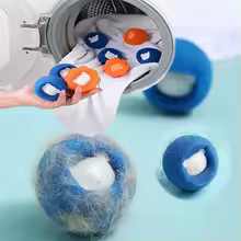 Removedor de pelos de animais de estimação, 1-5 unidades, bola reutilizável, filtro de lã para máquina de lavar roupa, adesivo removedor de pelos de gato, coletor de fiapos de animais de estimação, para uso doméstico.
