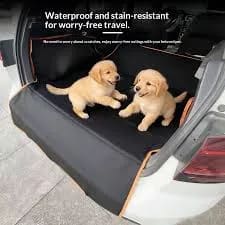 Tapete Protetor para Porta-Malas de Carro – Capa Impermeável para Transporte de Pets